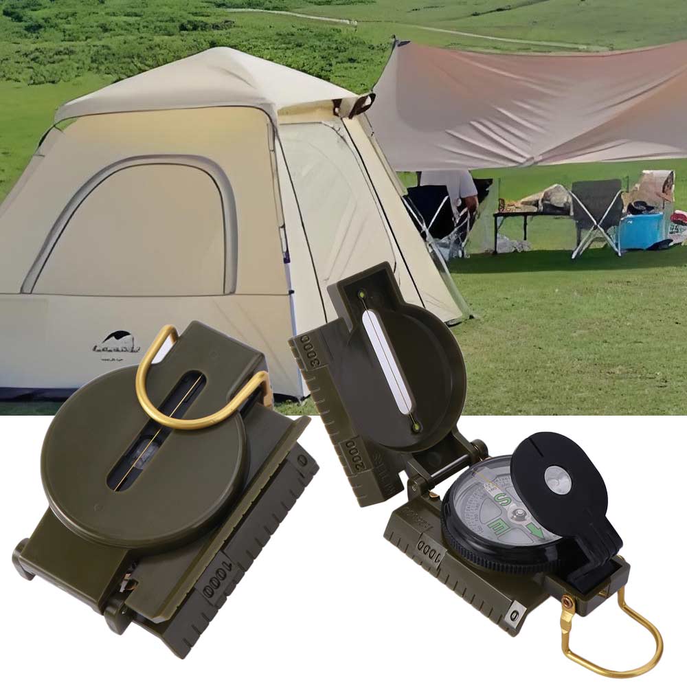 Waterproof Professional Compas - Compass Lensatic recension och pris