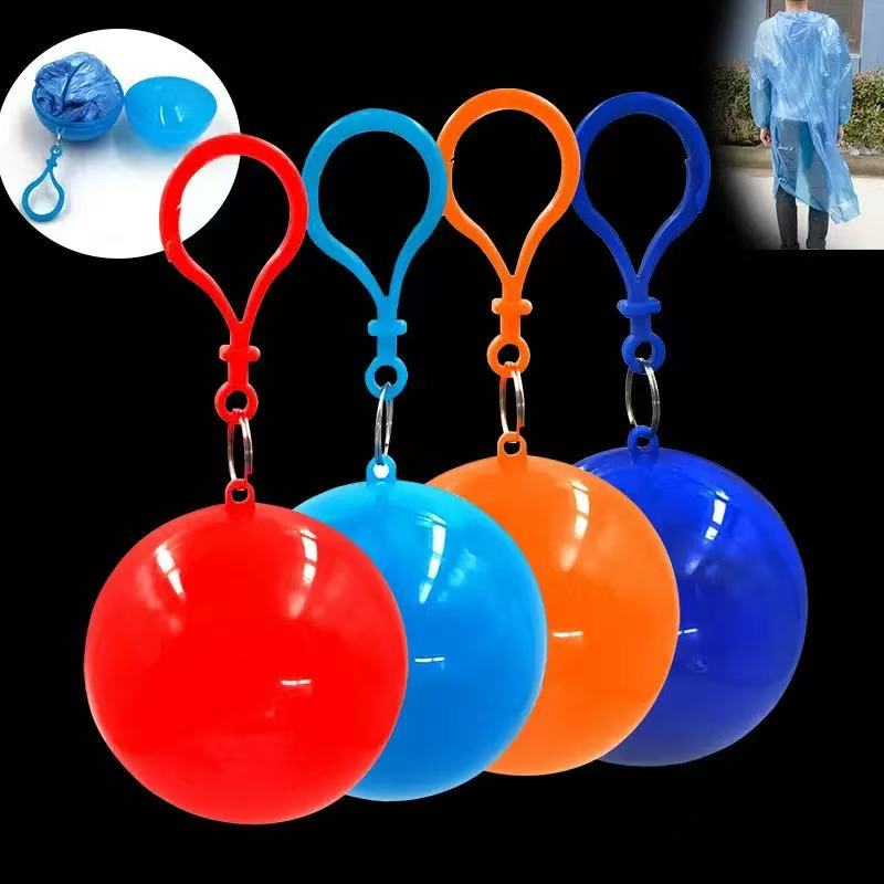 Random Color Disposable Compre - Emergency Poncho Rain recension och pris