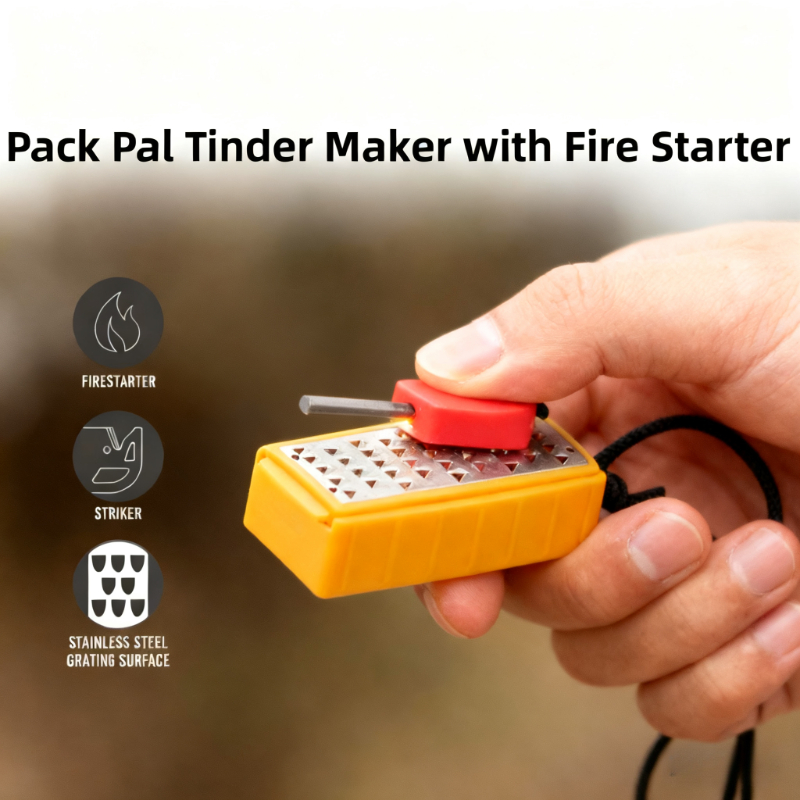 Lightweight Tinder Maker with  - Magnesium Fire Starter recension och pris