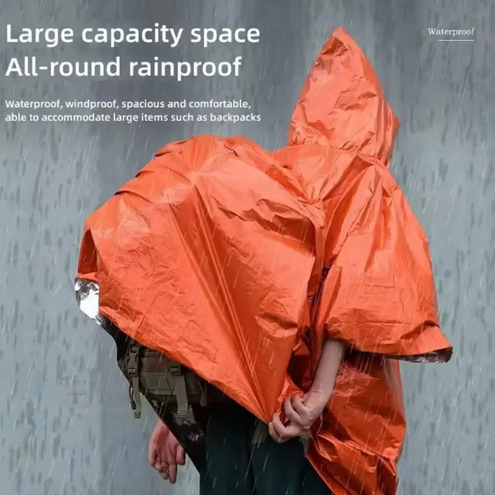 Hooded Emergency Rain Poncho W - Emergency Poncho Rain recension och pris